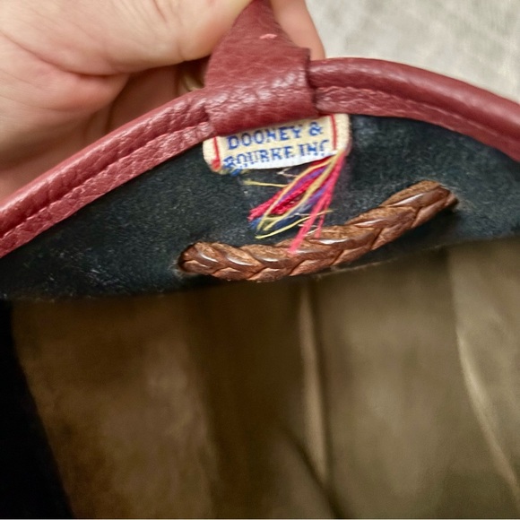 Authentic Vintage Dooney and Bourke All Weather Leather Drawstring Bag - Picture 2 of 11